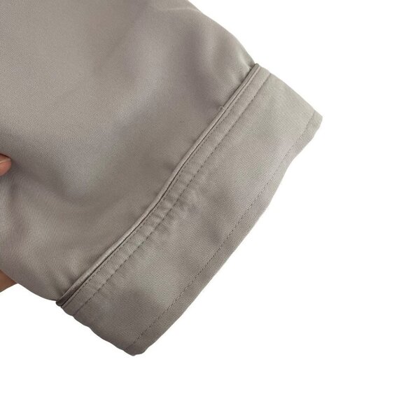 Majestic International Mens Robe Gray Size Small Medium Terry Wrap Belt Pockets - Picture 7 of 16